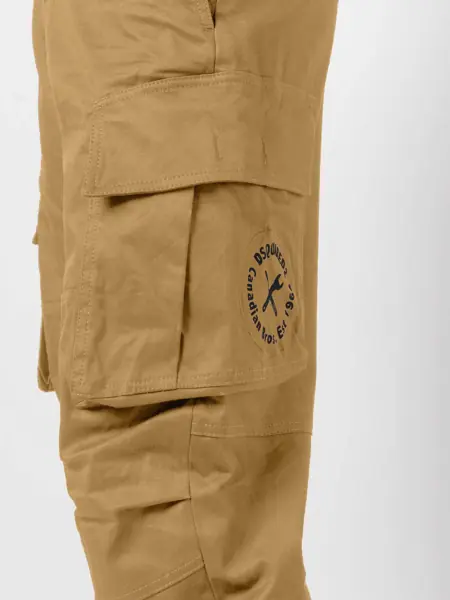 Pantaloni casual DSQUARED2 Cargo Drawstringed Pants Beige Barbati (BM 14793313) 5