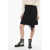 Woolrich Fringed Wrap Skirt Black