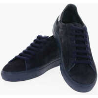 Sneakers Suede All Round Low-Top Sneakers With Textured Leather Detai Barbati