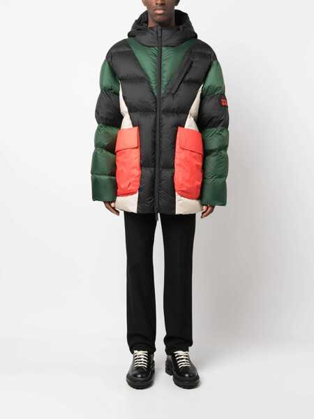 Geci de iarna DSQUARED2 Oversized Down Jacket With Flap Pockets Multicolor Barbati (BM 14794309) 2