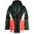 DSQUARED2 Oversized Down Jacket With Flap Pockets Multicolor