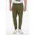 DSQUARED2 Cotton Pully Pants With Drawstring Green