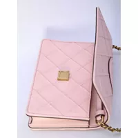 Portofele Tory Burch Dama - Portofele Tory Burch Fleming Soft Grained Chain Wallet Beige Femei (BM 14795146) - B-mall.ro