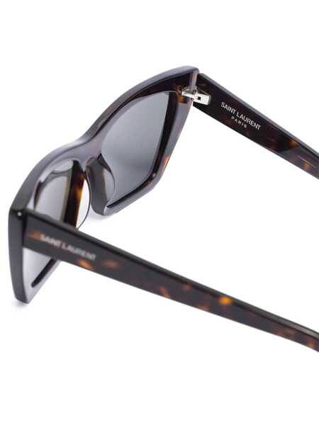 Ochelari de soare Saint Laurent Saint Laurent Eyewear Sunglasses Brown Femei (BM 14798479) 3