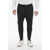 DSQUARED2 Cotton Pully Pants With Drawstring Black