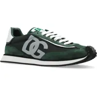 Sneakers pentru Barbati - Sneakers Dolce & Gabbana Leather Sneakers FORESTA/BIANCO Barbati (BM 14799997) - B-mall.ro