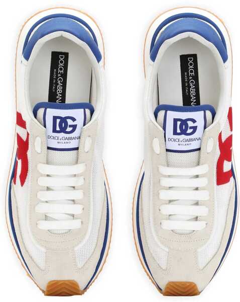 Sneakers Dolce & Gabbana Sneakers BIANCO/ROSSO Barbati (BM 14800003) 4