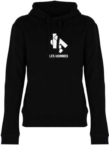 Bluze de trening Les Hommes Hoodie LH LBH1006700P Czarny Femei (BM 14800531) 2