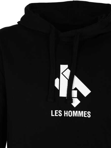Bluze de trening Les Hommes Hoodie LH LBH1006700P Czarny Femei (BM 14800531) 3