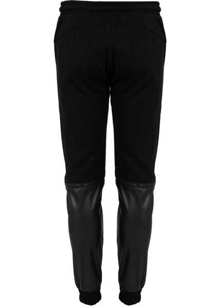 Pantaloni casual Les Hommes Jogshort LBJ4001700F Czarny Barbati (BM 14800543) 4