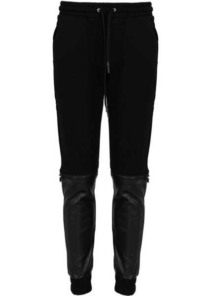 Pantaloni casual Les Hommes Jogshort LBJ4001700F Czarny Barbati (BM 14800543) 5