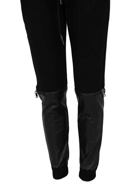 Pantaloni casual Les Hommes Jogshort LBJ4001700F Czarny Barbati (BM 14800543) 6