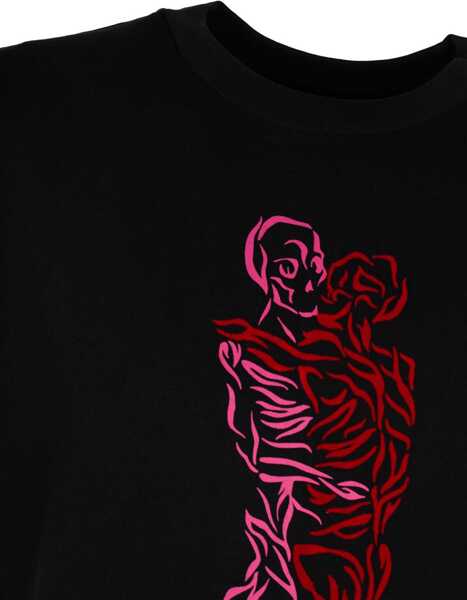 Tricouri Les Hommes Love After Death LBT1007700D Czarny Femei (BM 14800567) 3