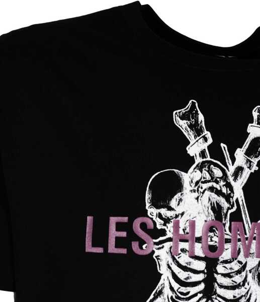 Tricouri Les Hommes Skeleton LBT1025700P Czarny Femei (BM 14800585) 3