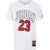 Nike Air Jordan 23 Crew-Neck T-Shirt With Maxi Embossed Logo White