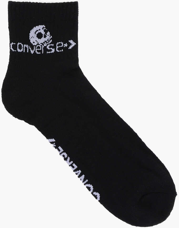 Sosete Converse Set Of 3 Stretch Fabric Socks With Contrasting Details Multicolor Barbati (BM 14800729) 2