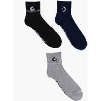 Sosete Set Of 3 Stretch Fabric Socks With Contrasting Details Barbati