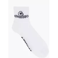 Sosete pentru Barbati - Sosete Converse Embroidered Two-Tone Socks Black & White Barbati (BM 14800732) - B-mall.ro