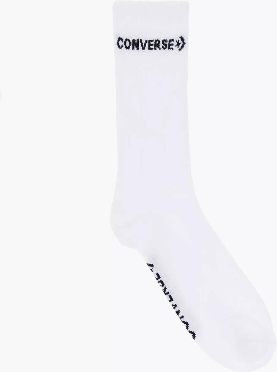 Sosete Converse Two-Tone 2 Pair Sock Set Black & White Barbati (BM 14800738) 2