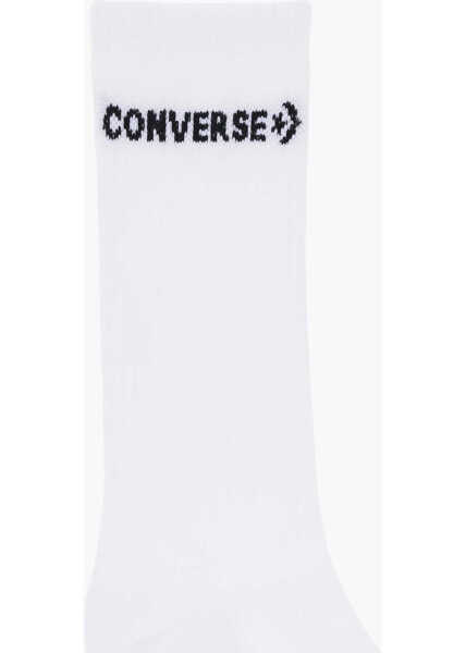 Sosete Converse Two-Tone 2 Pair Sock Set Black & White Barbati (BM 14800738) 4