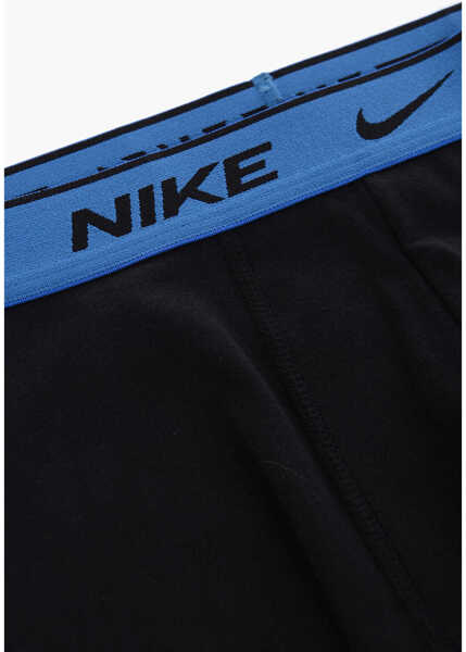 Lenjerie intima Nike Set Of 3 Stretch Cotton Boxers With Logo Elastic Waistband Black Barbati (BM 14800762) 3