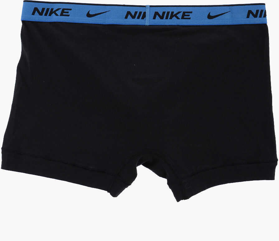 Lenjerie intima Nike Set Of 3 Stretch Cotton Boxers With Logo Elastic Waistband Black Barbati (BM 14800762) 4
