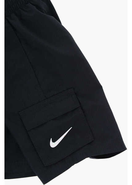 Sorturi de baie Nike Solid Color Swim Shorts With 4 Pockets Black Baieti (BM 14800768) 2