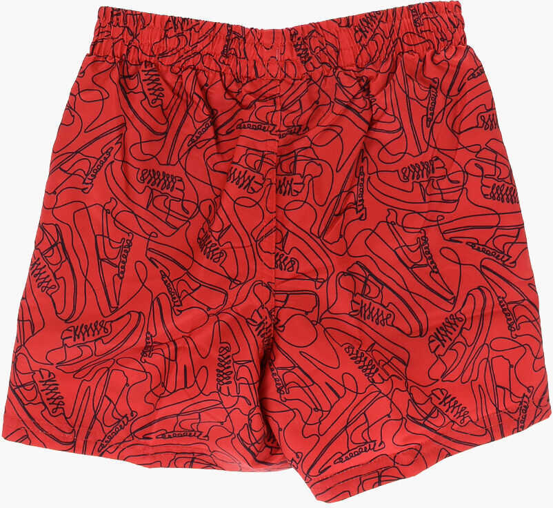 Bermude Nike All-Over Printed 4 Volley Short Swim Black Baieti (BM 14800780) 3