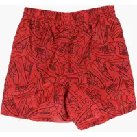 Bermude Nike pentru Baieti - Bermude Nike All-Over Printed 4 Volley Short Swim Black Baieti (BM 14800780) - B-mall.ro