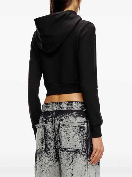 Pulovere Diesel Diesel F-Slimmy-Hood-Od Clothing Black Femei (BM 14803465) 4