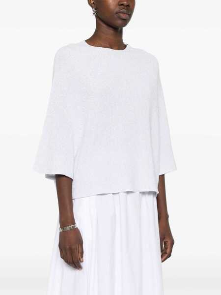 Pulovere Fabiana Filippi Fabiana Filippi Sweaters WHITE Femei (BM 14805175) 3