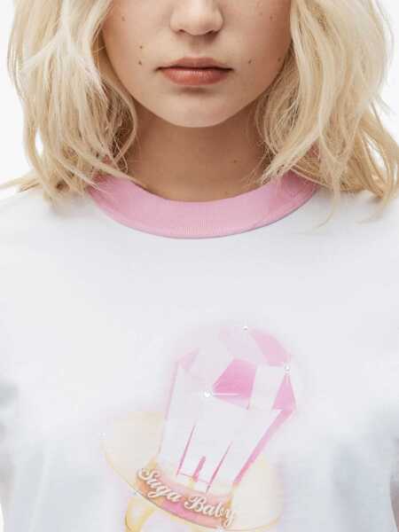 Tricouri Alexander Wang Alexander Wang T-Shirt WHITE Femei (BM 14807332) 5