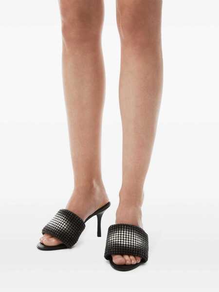 Pantofi cu toc Alexander Wang Alexander Wang Sabot Heiress Black Femei (BM 14807533) 5