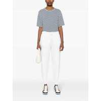 Tricouri Polo Ralph Lauren Dama - Tricouri Polo Ralph Lauren Polo Ralph Lauren White Cotton Pants WHITE Femei (BM 14819854) - B-mall.ro