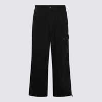 Pantaloni scurti Moschino Black Cotton Pants Barbati