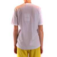 Tricouri MSGM Dama - Tricouri MSGM Msgm Tshirt Short Sleeves WHITE Femei (BM 14825212) - B-mall.ro