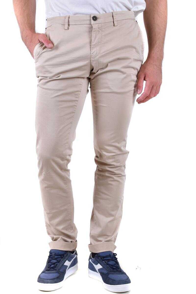 Pantaloni Masons MasonS Trousers Beige Barbati (BM 14825806) 2