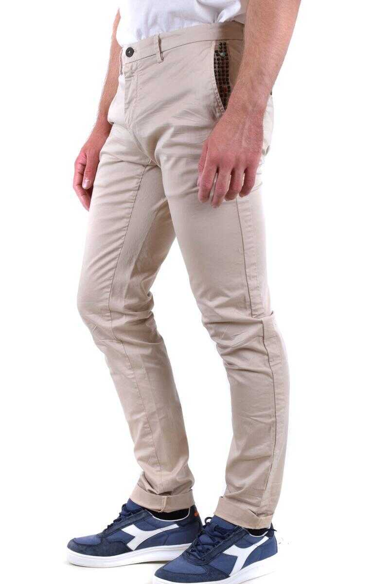 Pantaloni Masons MasonS Trousers Beige Barbati (BM 14825806) 4