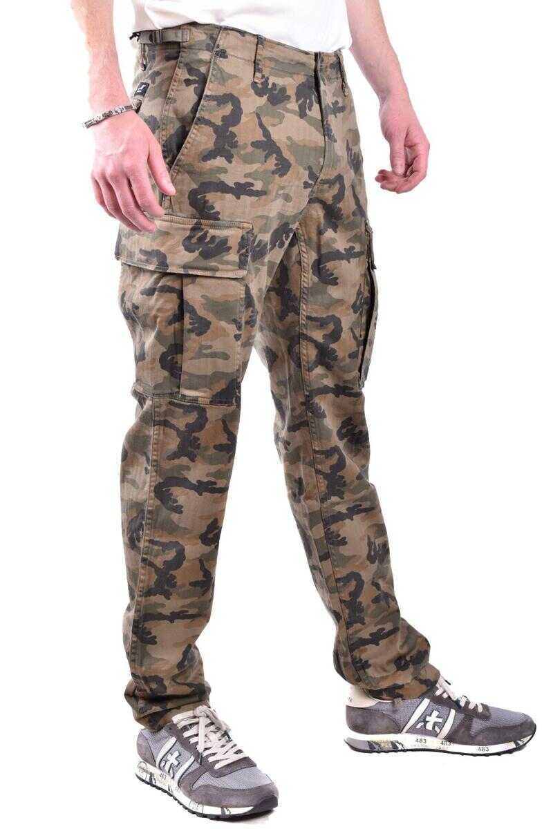 Pantaloni Masons MasonS Trousers MILITARY GREEN Barbati (BM 14825809) 3