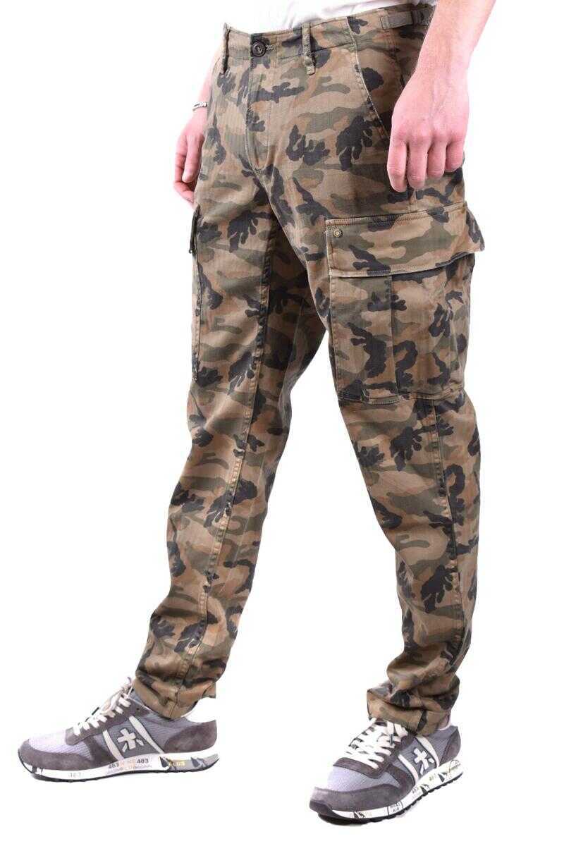 Pantaloni Masons MasonS Trousers MILITARY GREEN Barbati (BM 14825809) 4