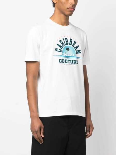 Tricouri BOTTER Botter Printed Organic Cotton T-Shirt WHITE Barbati (BM 14825920) 3