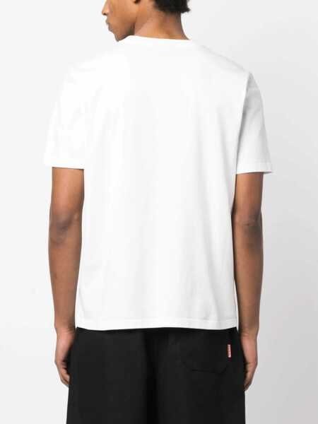 Tricouri BOTTER Botter Printed Organic Cotton T-Shirt WHITE Barbati (BM 14825920) 4