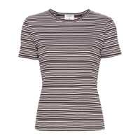 Tricouri Filippa K Striped Cotton T-Shirt Femei