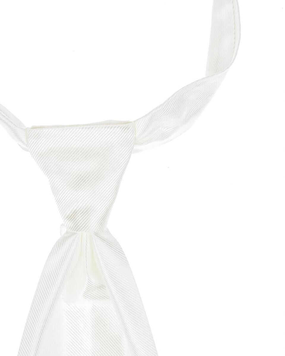 Cravate Carlo Pignatelli Carlo Pignatelli Tie Stripes WHITE Barbati (BM 14826010) 2