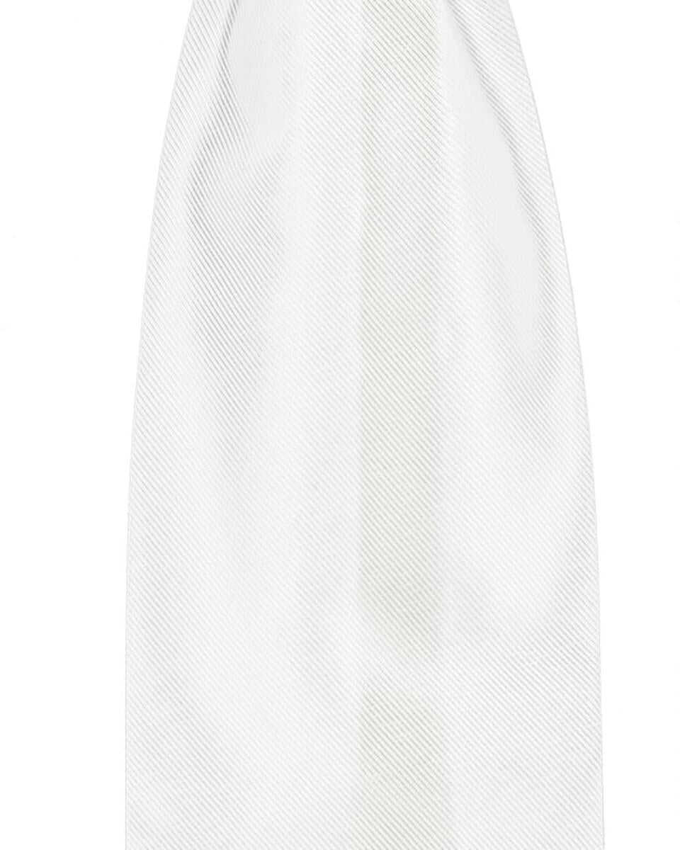 Cravate Carlo Pignatelli Carlo Pignatelli Tie Stripes WHITE Barbati (BM 14826010) 3