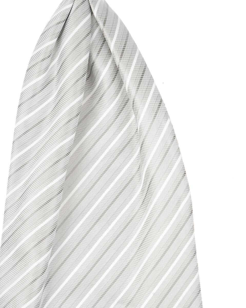 Cravate Carlo Pignatelli Carlo Pignatelli Tie Stripes GREY Barbati (BM 14826013) 2