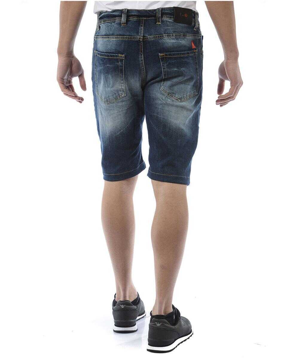 Pantaloni IM C COUTURE IM C Couture Short Navy Barbati (BM 14826370) 2