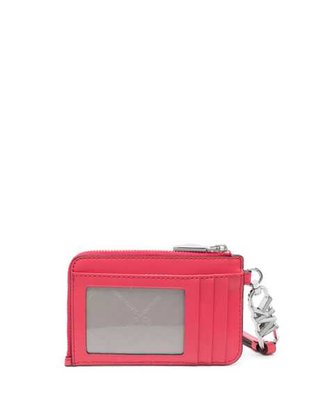 Portofele Michael Kors Michael Kors Leather Credit Card Holder Purple Femei (BM 14826829) 2
