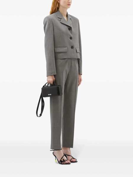 Pantaloni casual MSGM Msgm Msgm Pants GREY Femei (BM 14827174) 2