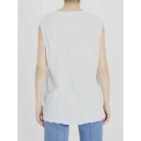 Imbracaminte James Perse Dama - Tricouri James Perse Cotton Sleeveless T-Shirt BLUE Femei (BM 14827183) - B-mall.ro